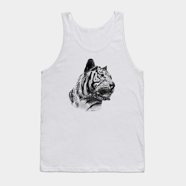 Tiger Tank Top by Guardi